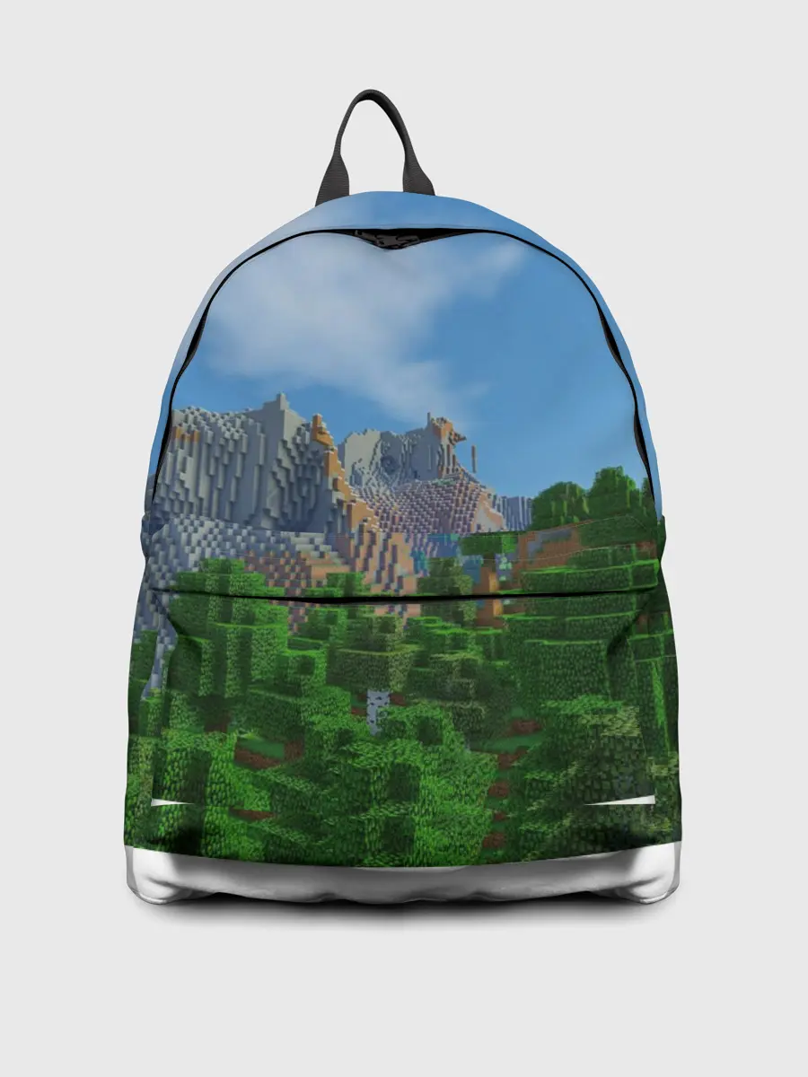 Рюкзак джинсовый / Minecraft