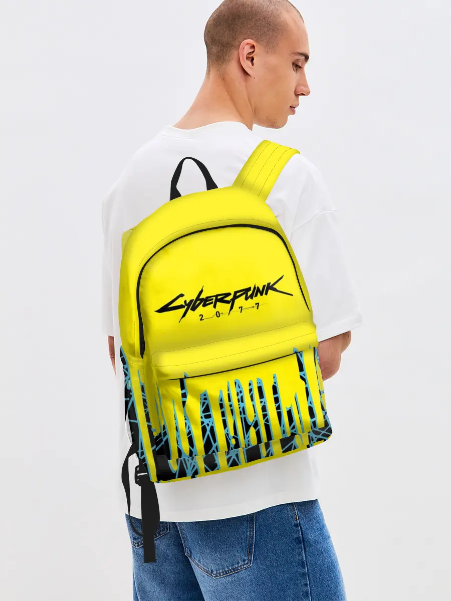Рюкзак джинсовый / CYBERPUNK 2077