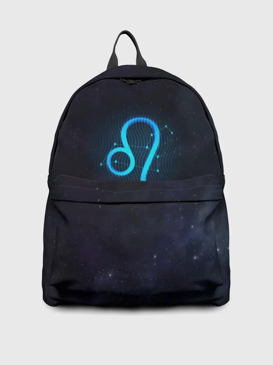 Рюкзак джинсовый / Лев