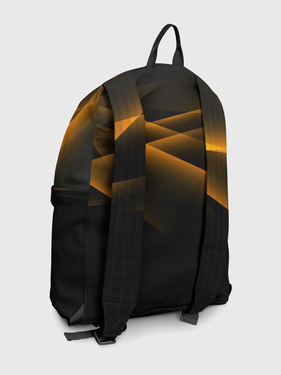 Рюкзак джинсовый / Золотой герб