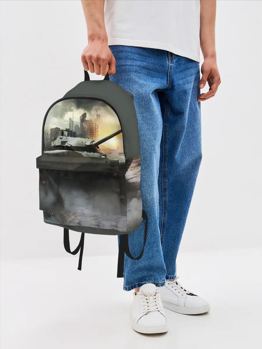 Рюкзак джинсовый / ТАНК