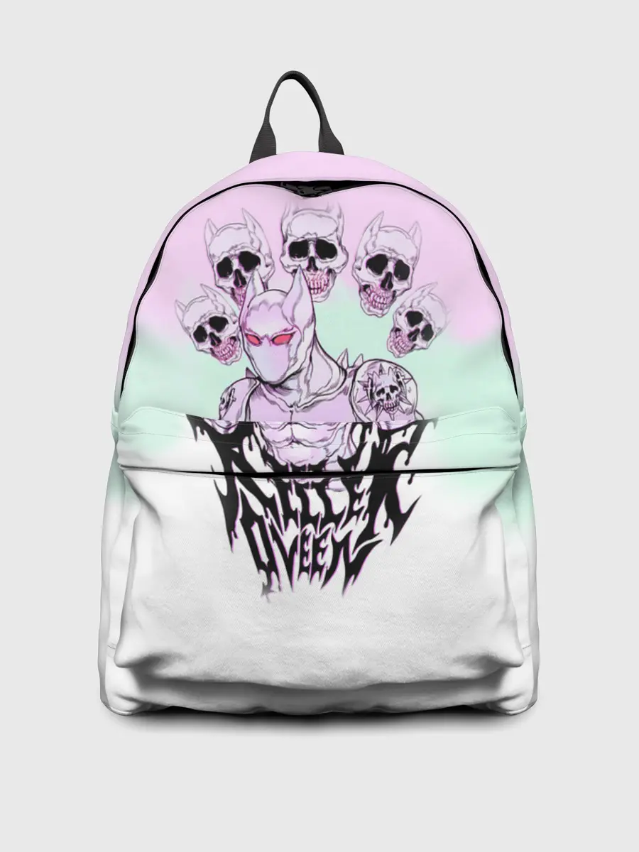 Рюкзак джинсовый / KILLER QUEEN 5 черепов