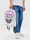 Рюкзак джинсовый / KILLER QUEEN 5 черепов