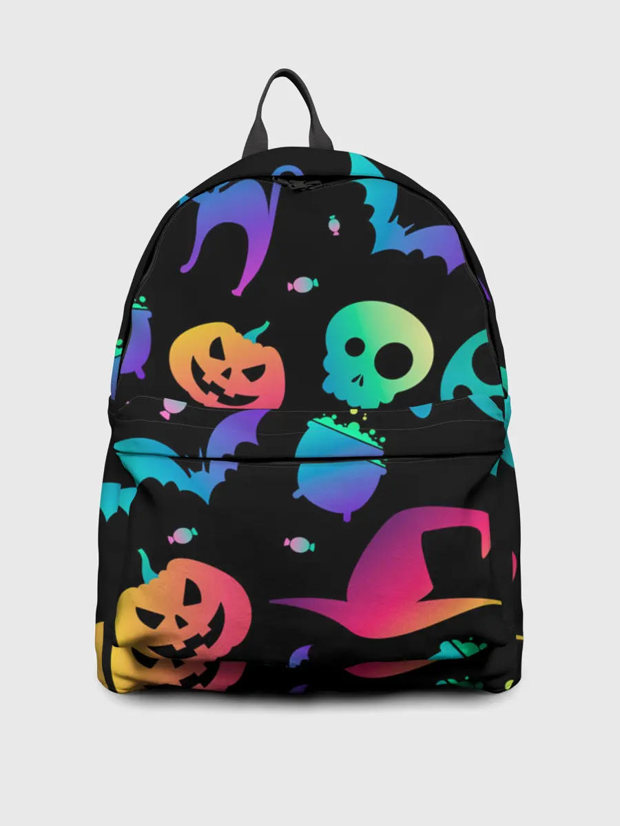 Рюкзак джинсовый / RAINBOW HALLOWEEN | ХЭЛЛУИН