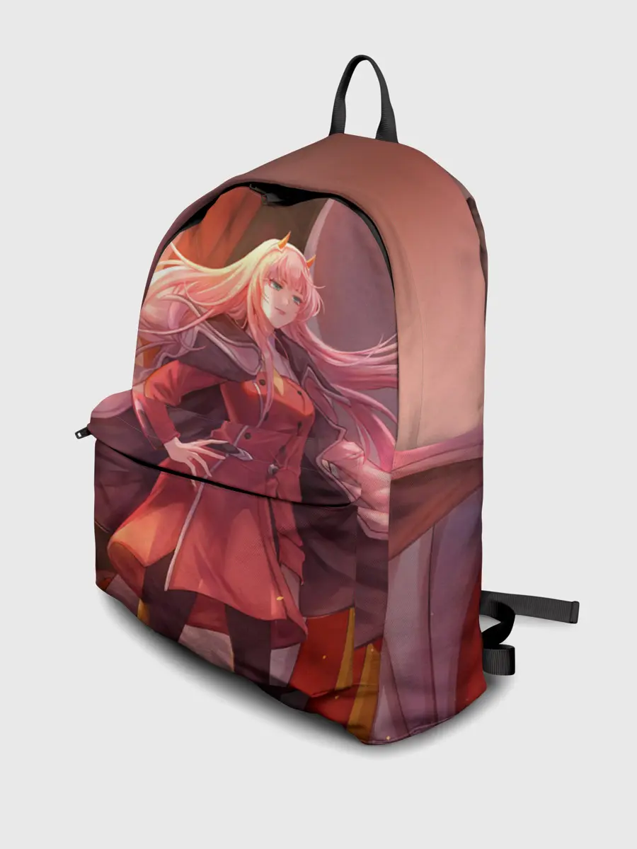 Рюкзак джинсовый / Darling In The Franxx art