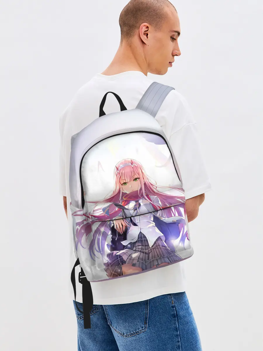 Рюкзак джинсовый / Ноль два арт