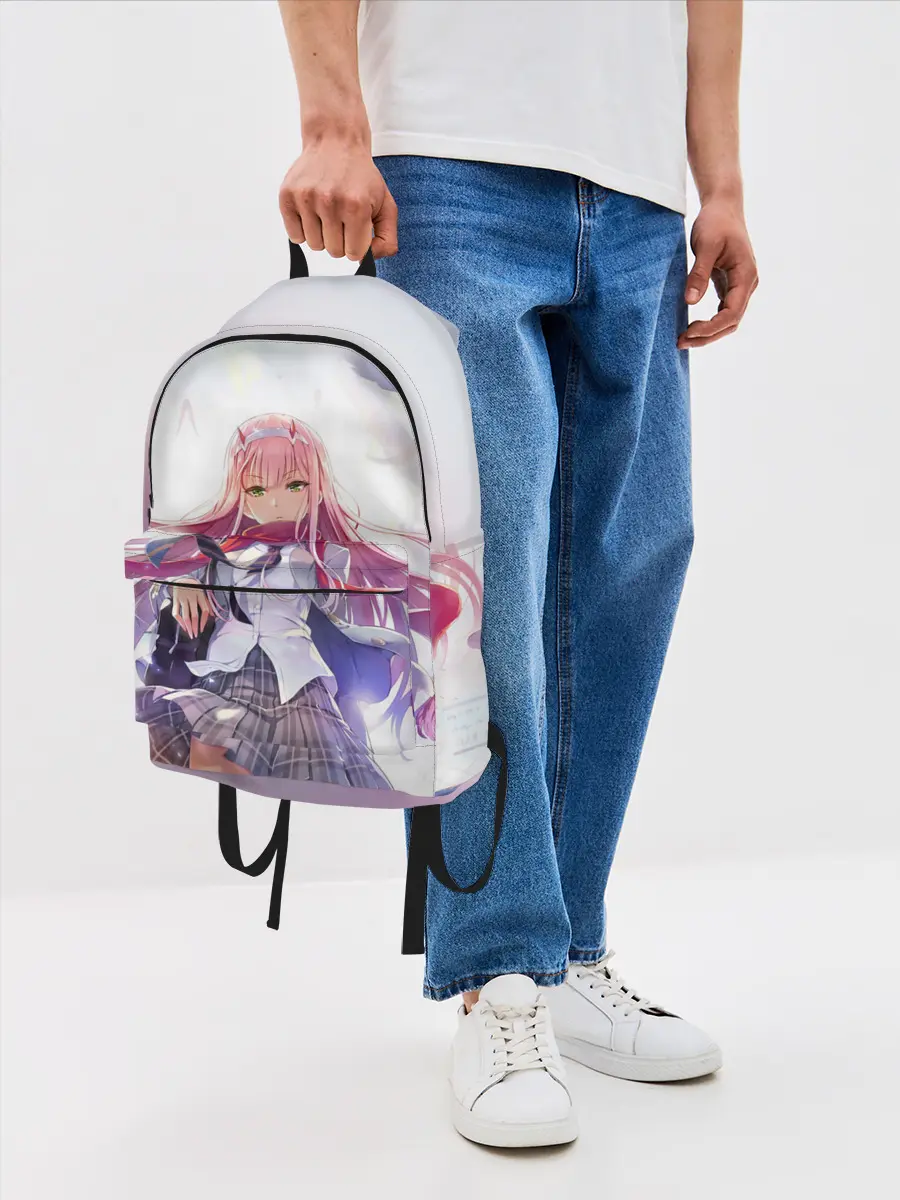 Рюкзак джинсовый / Ноль два арт