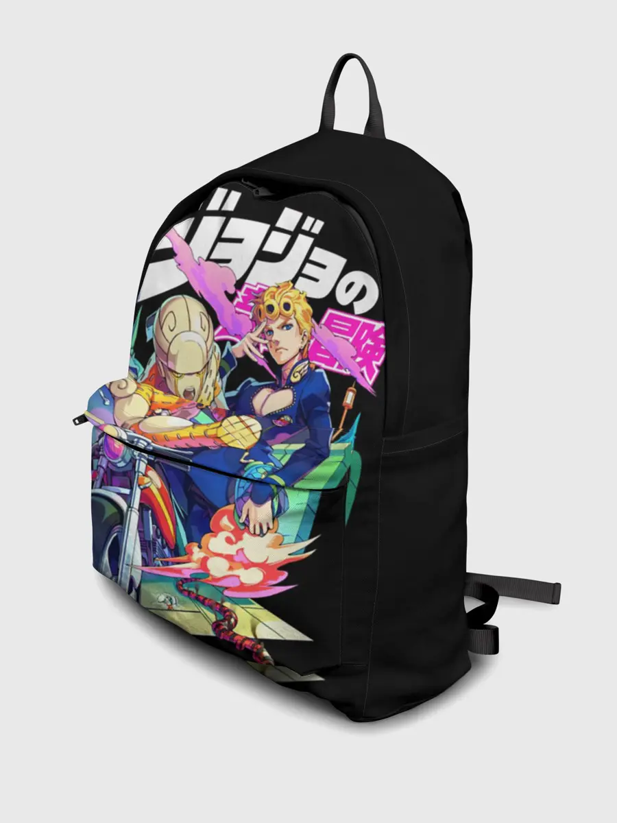 Рюкзак джинсовый / Кира джоджо на черном