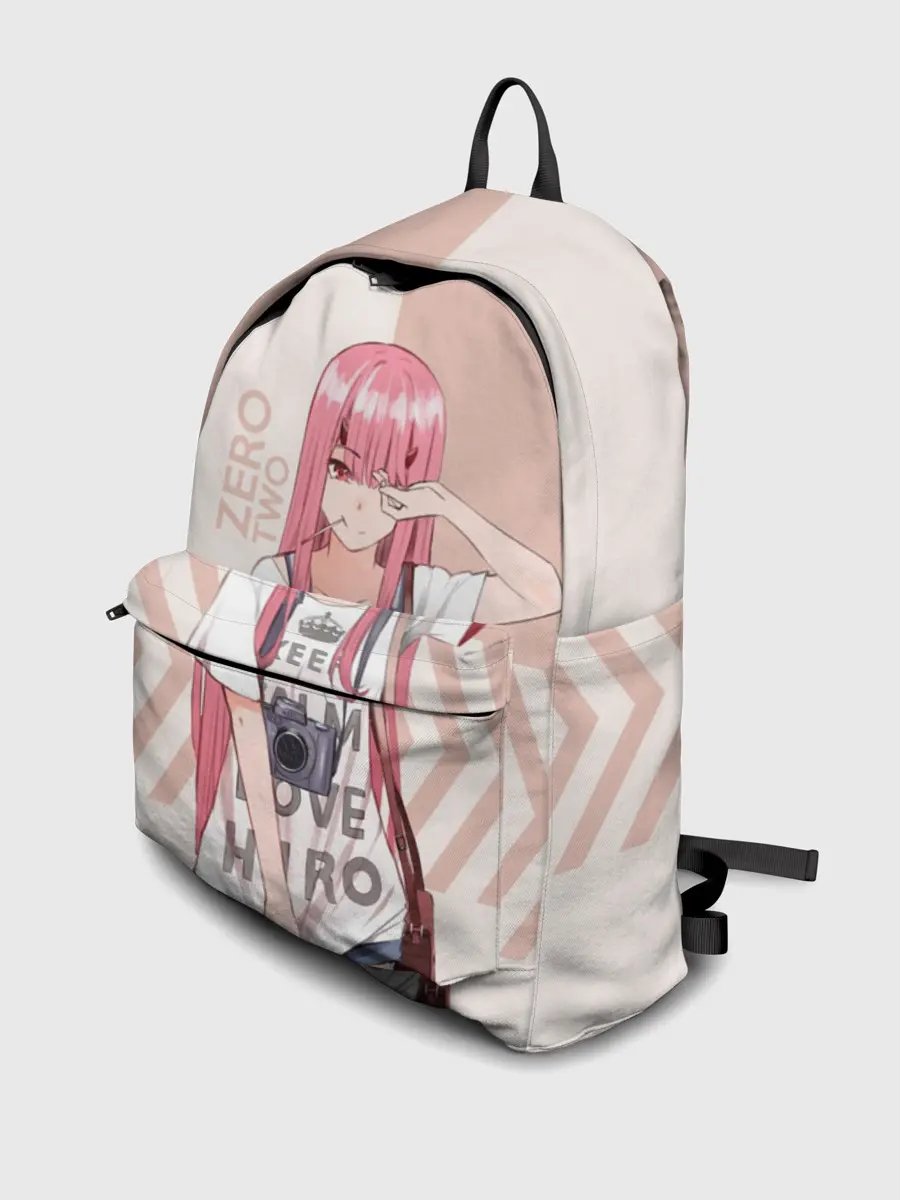 Рюкзак джинсовый / Darling in the Franxx Zero Two