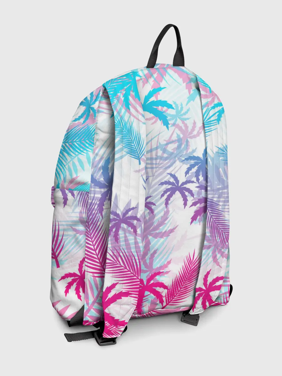 Рюкзак джинсовый / НЕОНОВЫЕ ПАЛЬМЫ