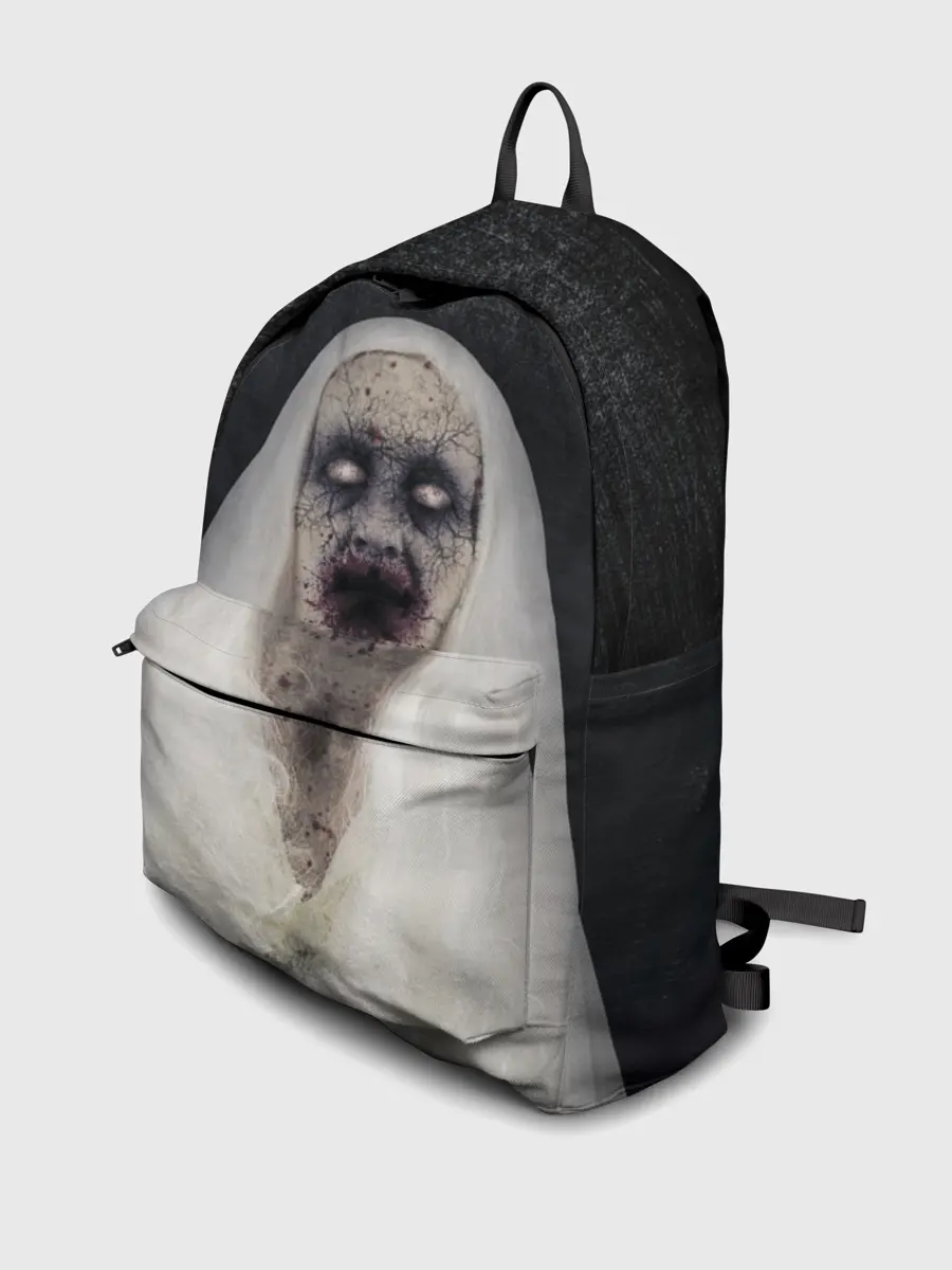 Рюкзак джинсовый / Страшный призрак