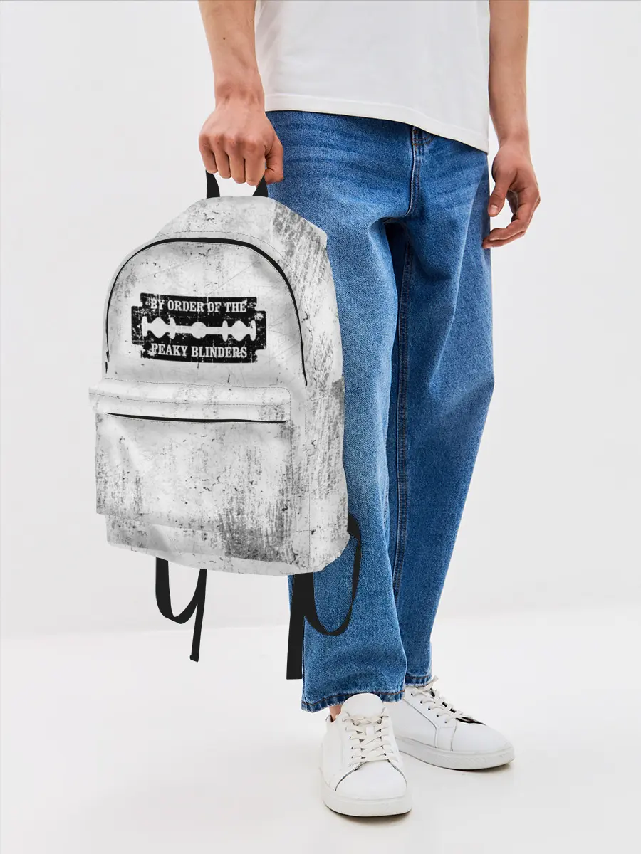 Рюкзак джинсовый / Острые козырьки