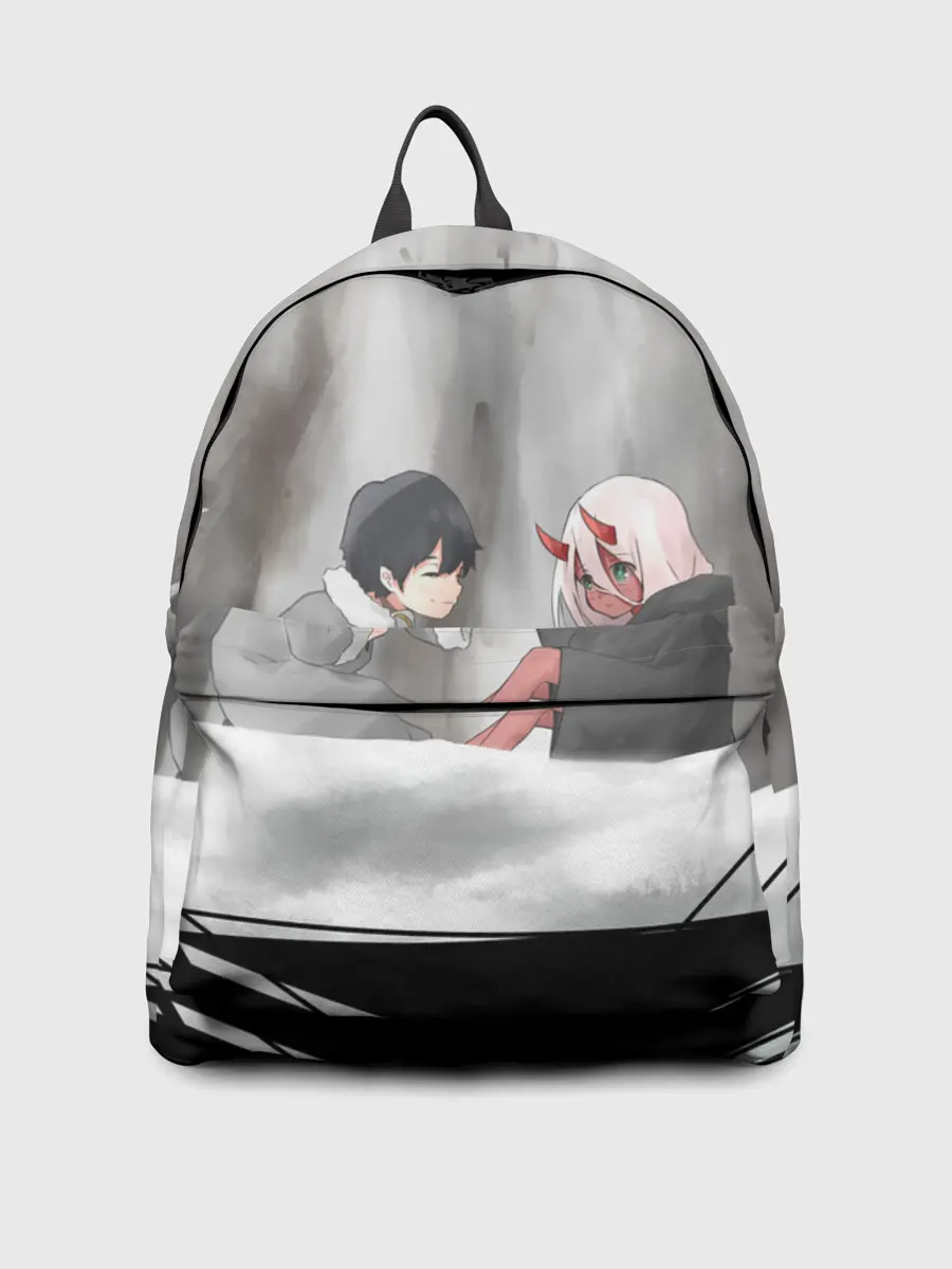 Рюкзак джинсовый / ноль два перевертыш