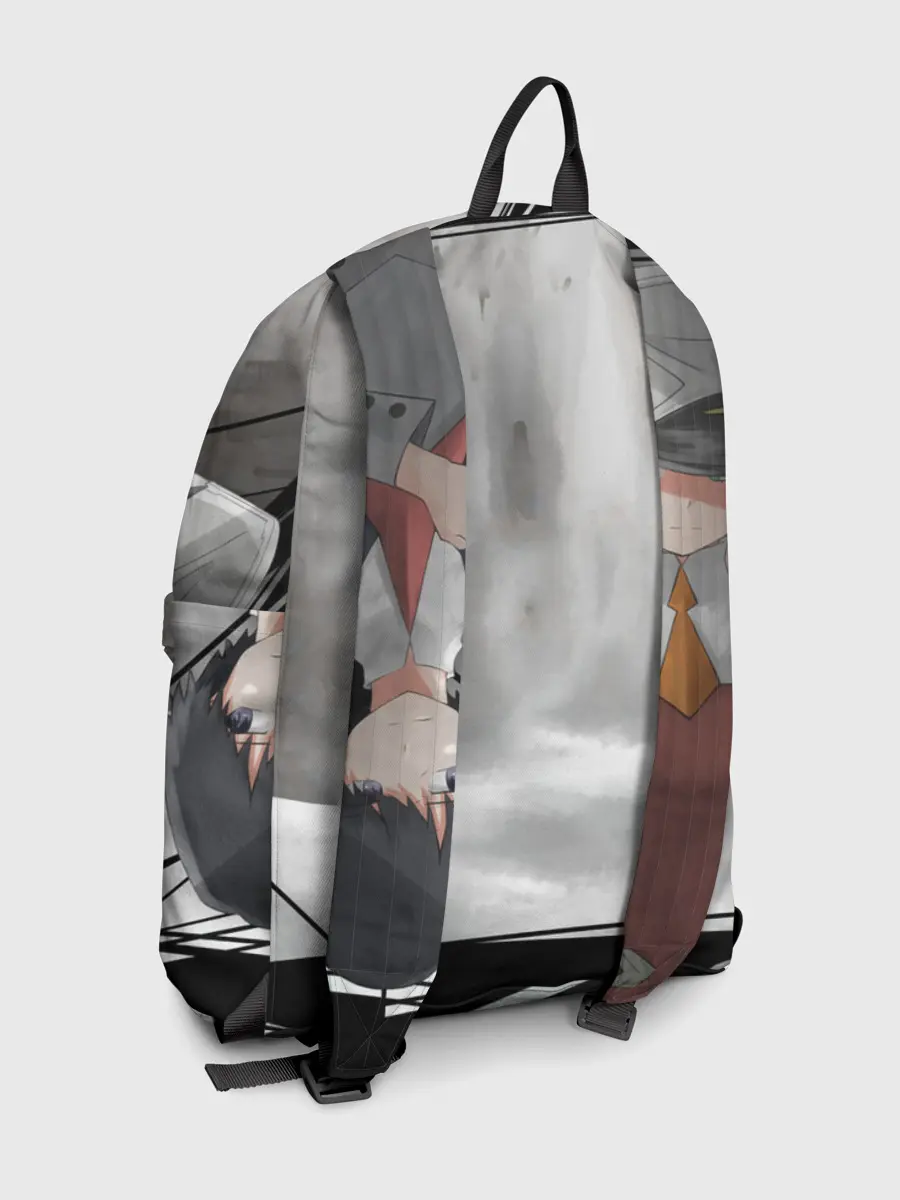 Рюкзак джинсовый / ноль два перевертыш