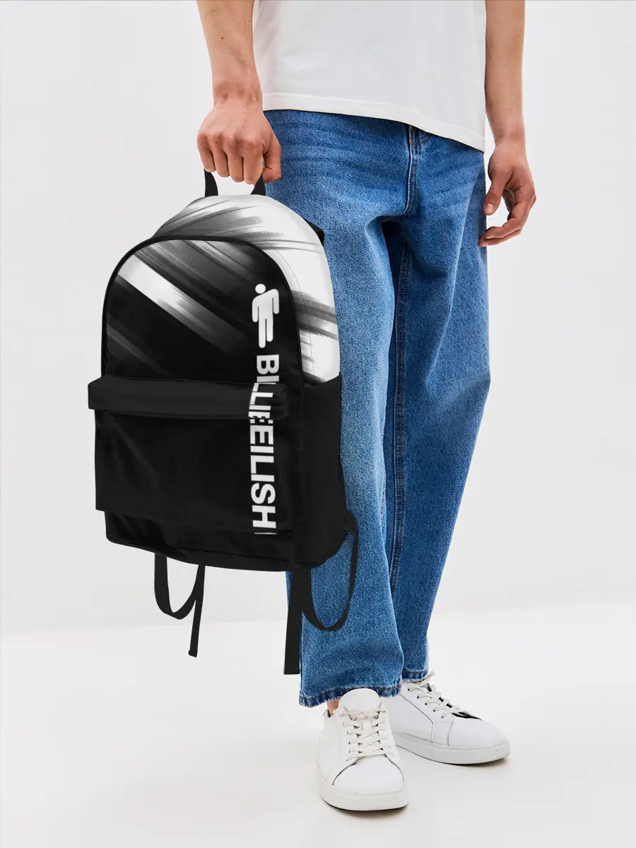 Рюкзак джинсовый / Billie Eilish.