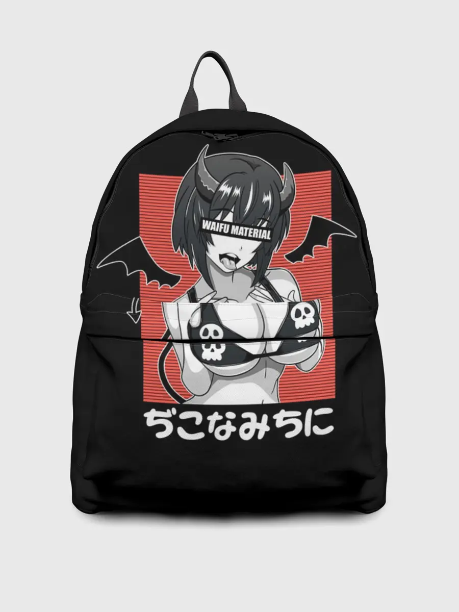 Рюкзак джинсовый / Waifu Material