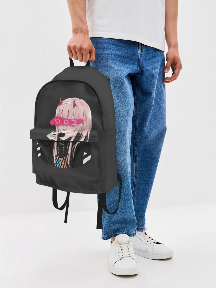 Рюкзак джинсовый / Zero Two