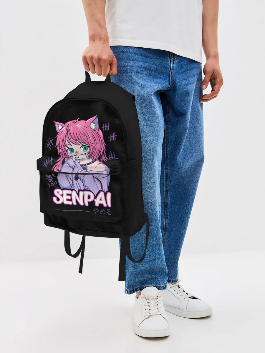 Рюкзак джинсовый / Senpai