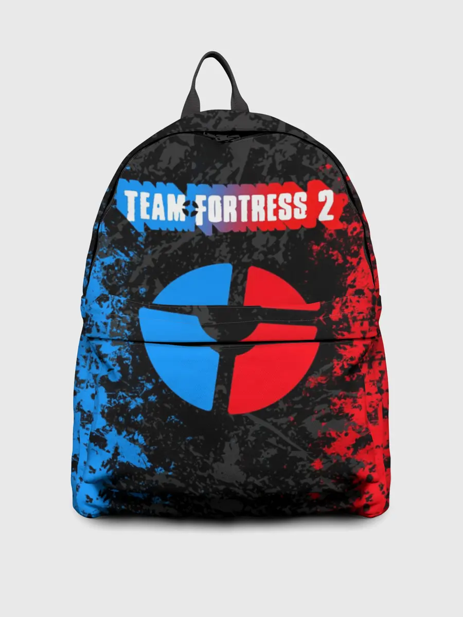 Рюкзак джинсовый / TEAM FORTRESS 2 RED VS BLUE