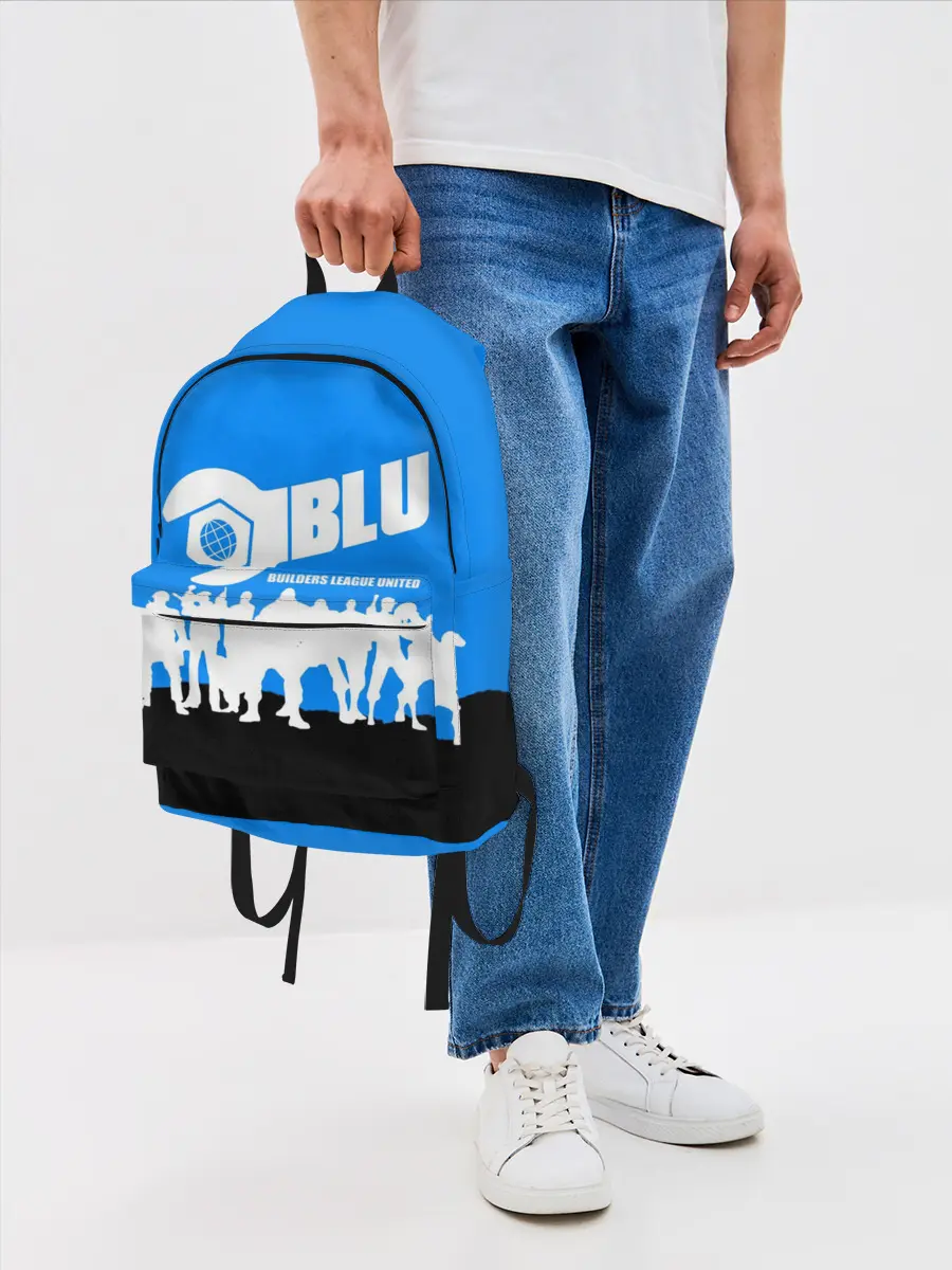 Рюкзак джинсовый / TEAM FORTRESS 2 BLUE TEAM