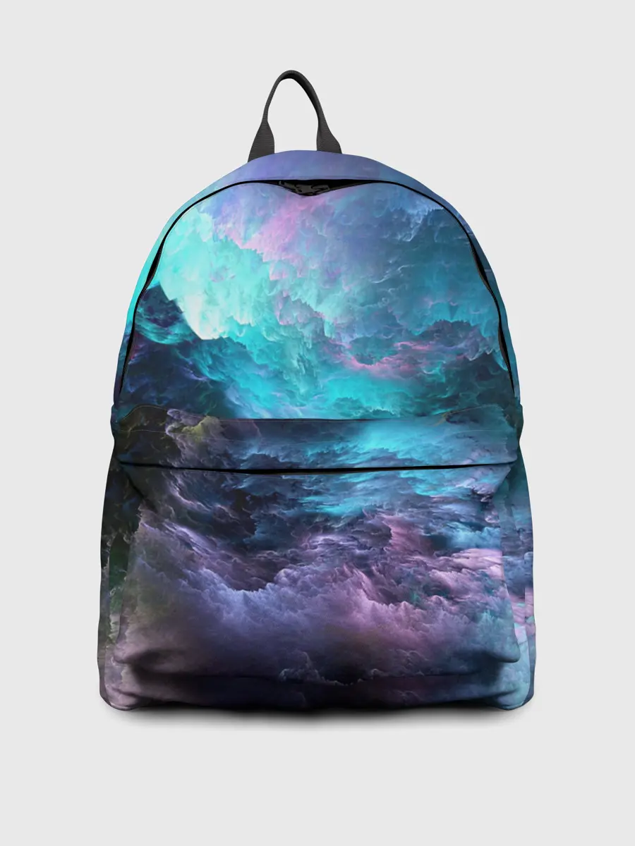 Рюкзак джинсовый / ФРАКТАЛЬНЫЙ КОСМОС | SPACE