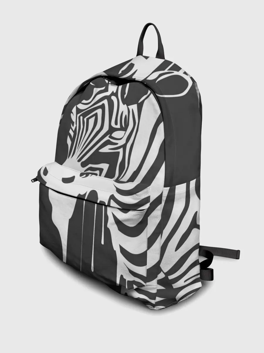 Рюкзак джинсовый / Зебра