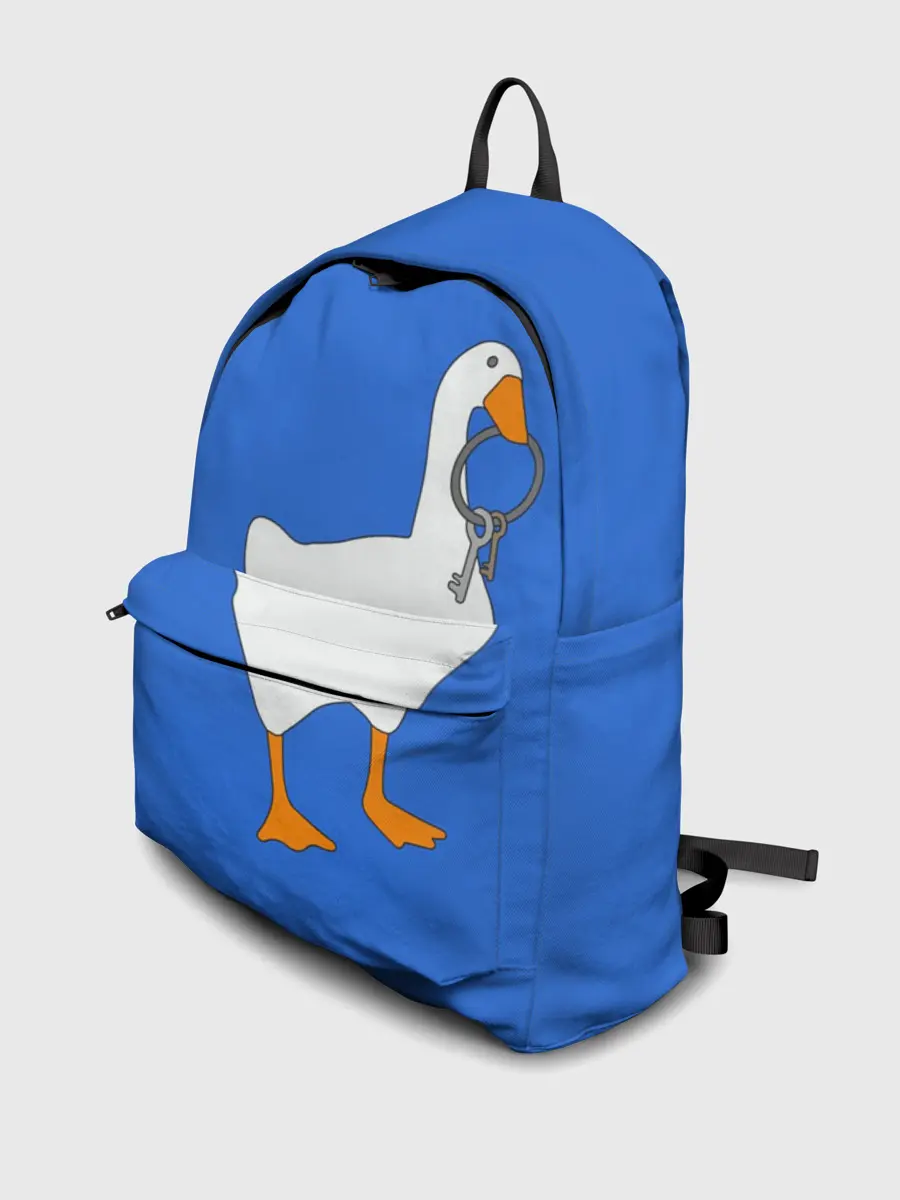 Рюкзак джинсовый / Untitled Goose Game