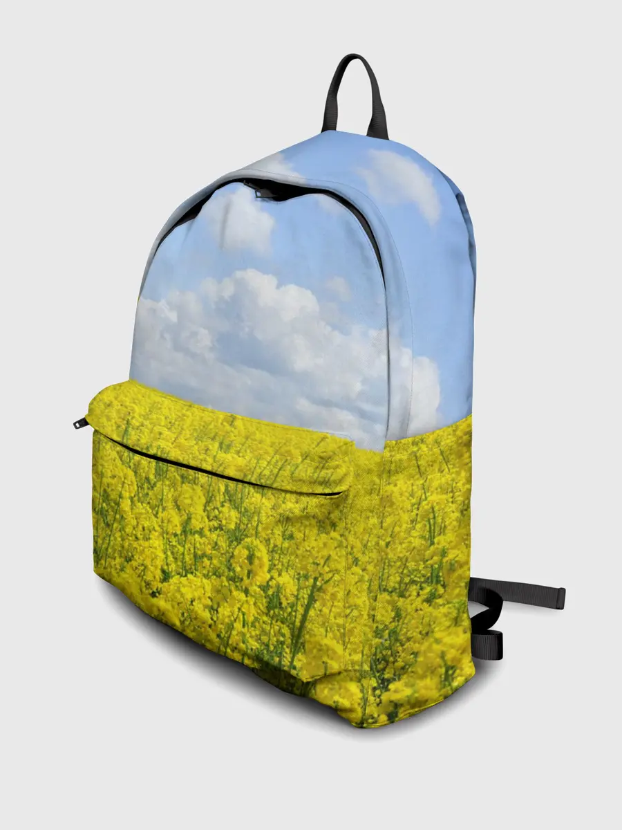 Рюкзак джинсовый / Рапсовое поле