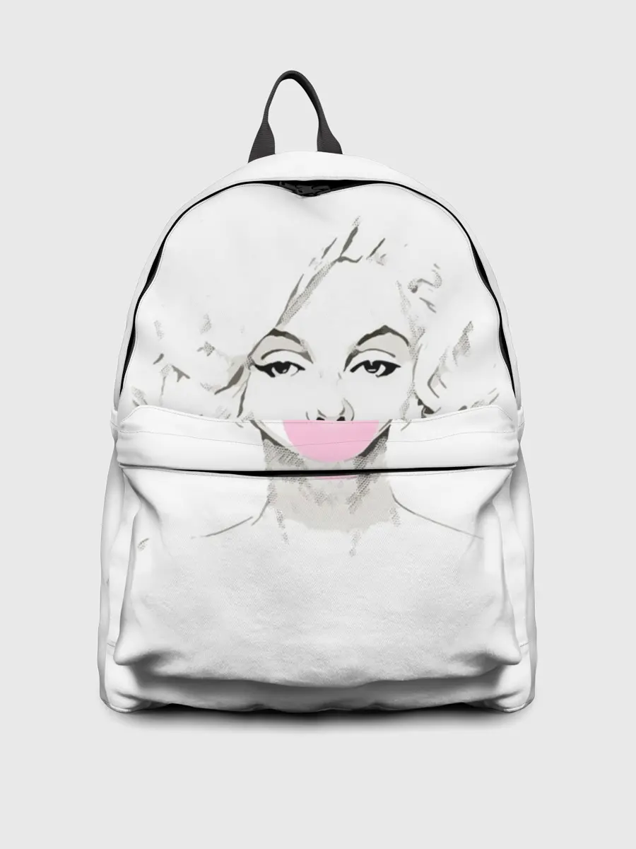 Рюкзак джинсовый / Мэрилин Монро