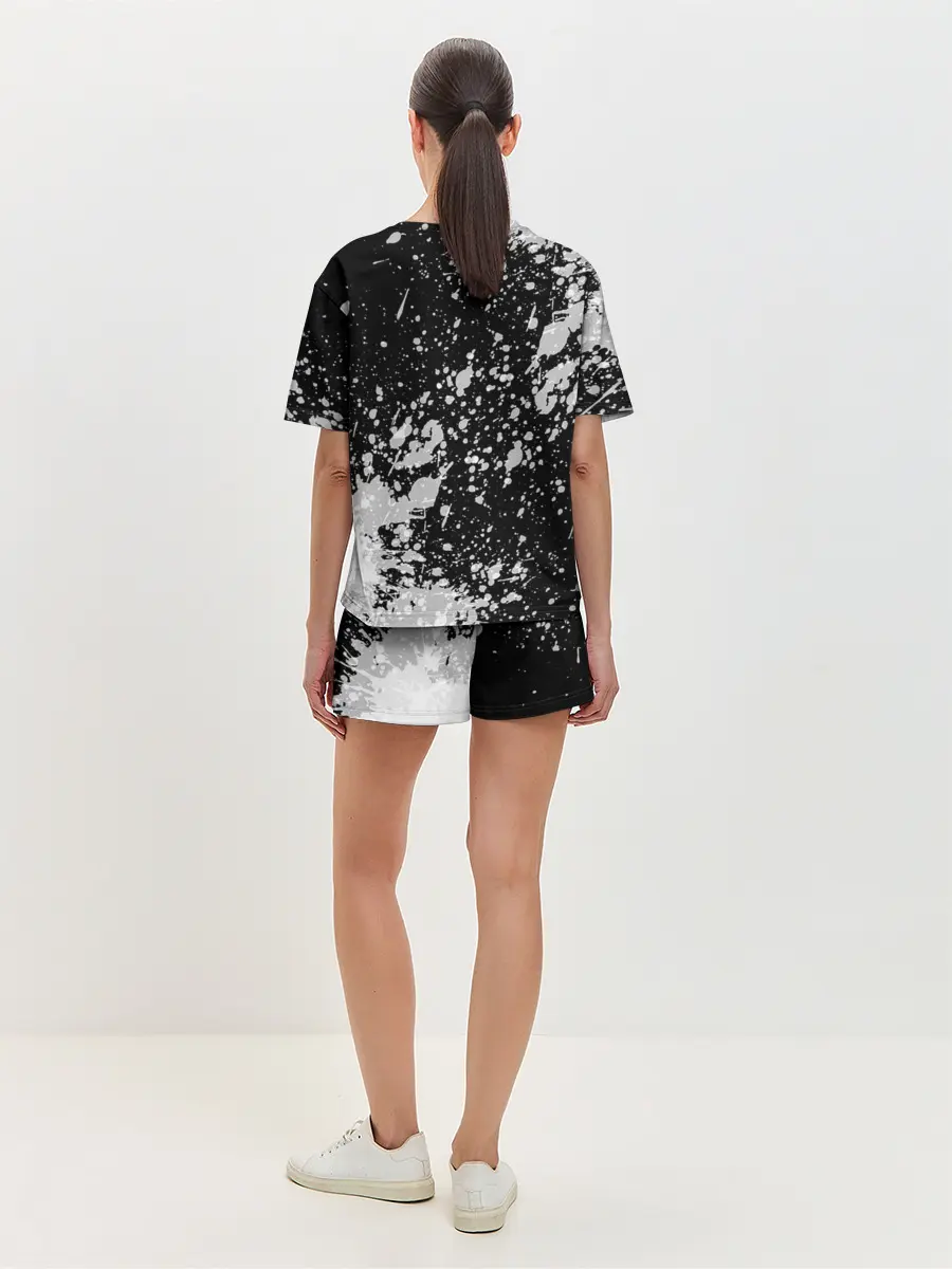 Женская пижама с шортами / Rolling Stones