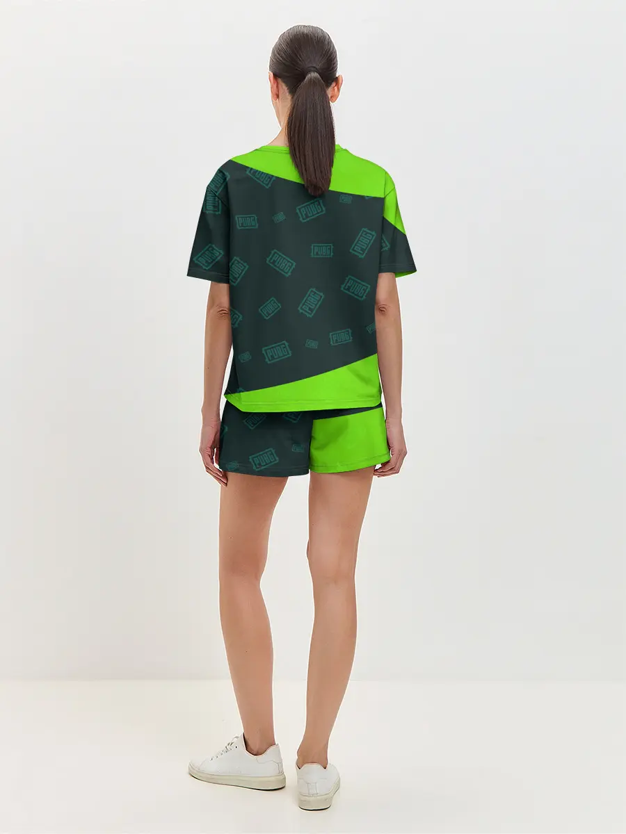 Женская пижама с шортами / PUBG / ПАБГ