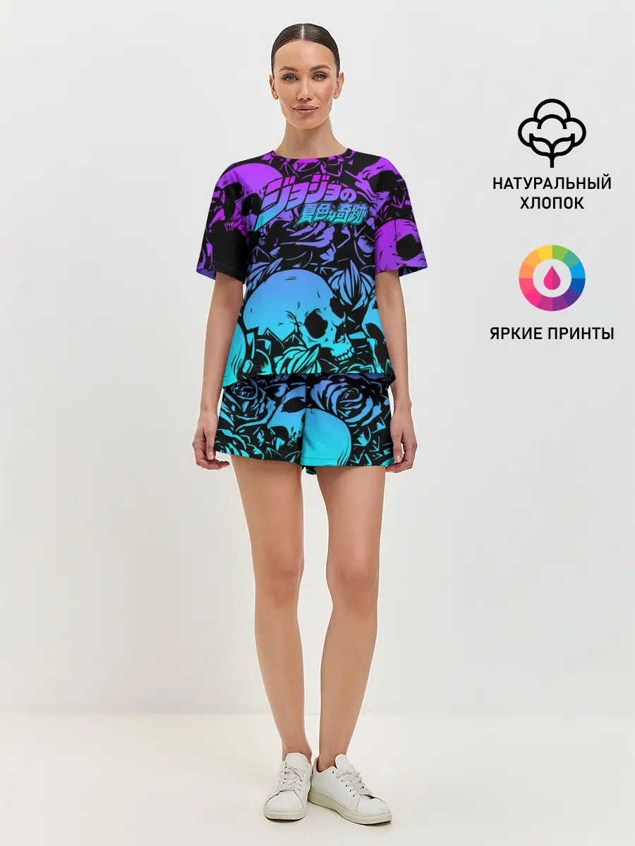 Женская пижама с шортами / JoJo Bizarre Adventure