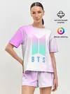 Женская пижама с шортами / BTS / БТС