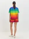 Женская пижама с шортами / Радуга | Rainbow