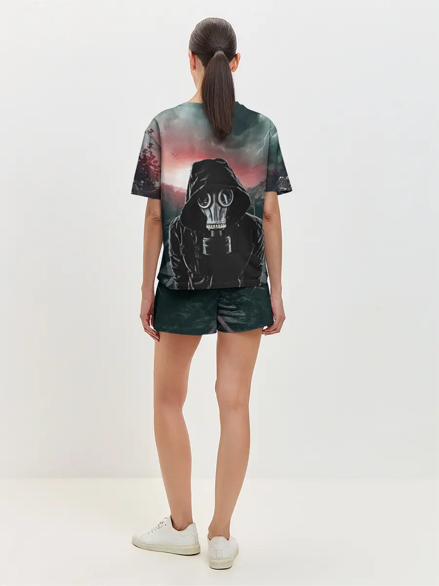 Женская пижама с шортами / Stalker 2 Зона