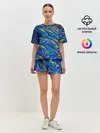 Женская пижама с шортами / Рыбалка