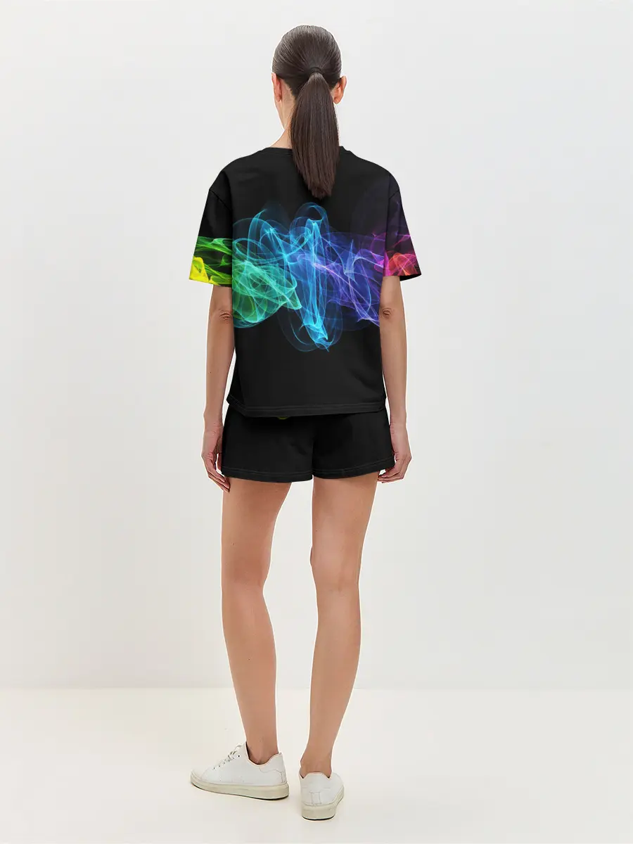 Женская пижама с шортами / COLOR SMOKE