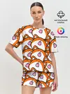 Женская пижама с шортами / ЛИСИЧКИ