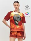 Женская пижама с шортами / PUBG Skull