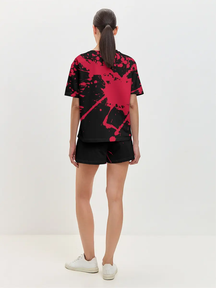 Женская пижама с шортами / Blink 182