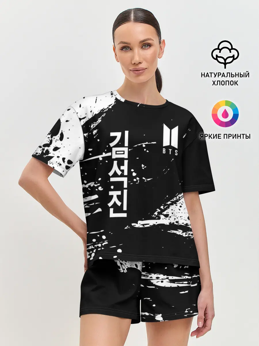 Женская пижама с шортами / BTS