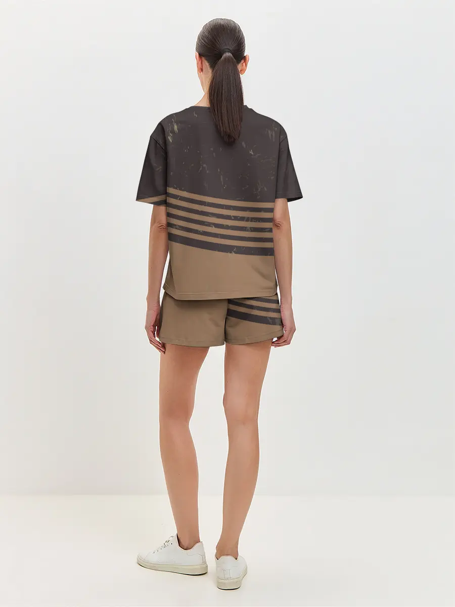 Женская пижама с шортами / Ретро Виски