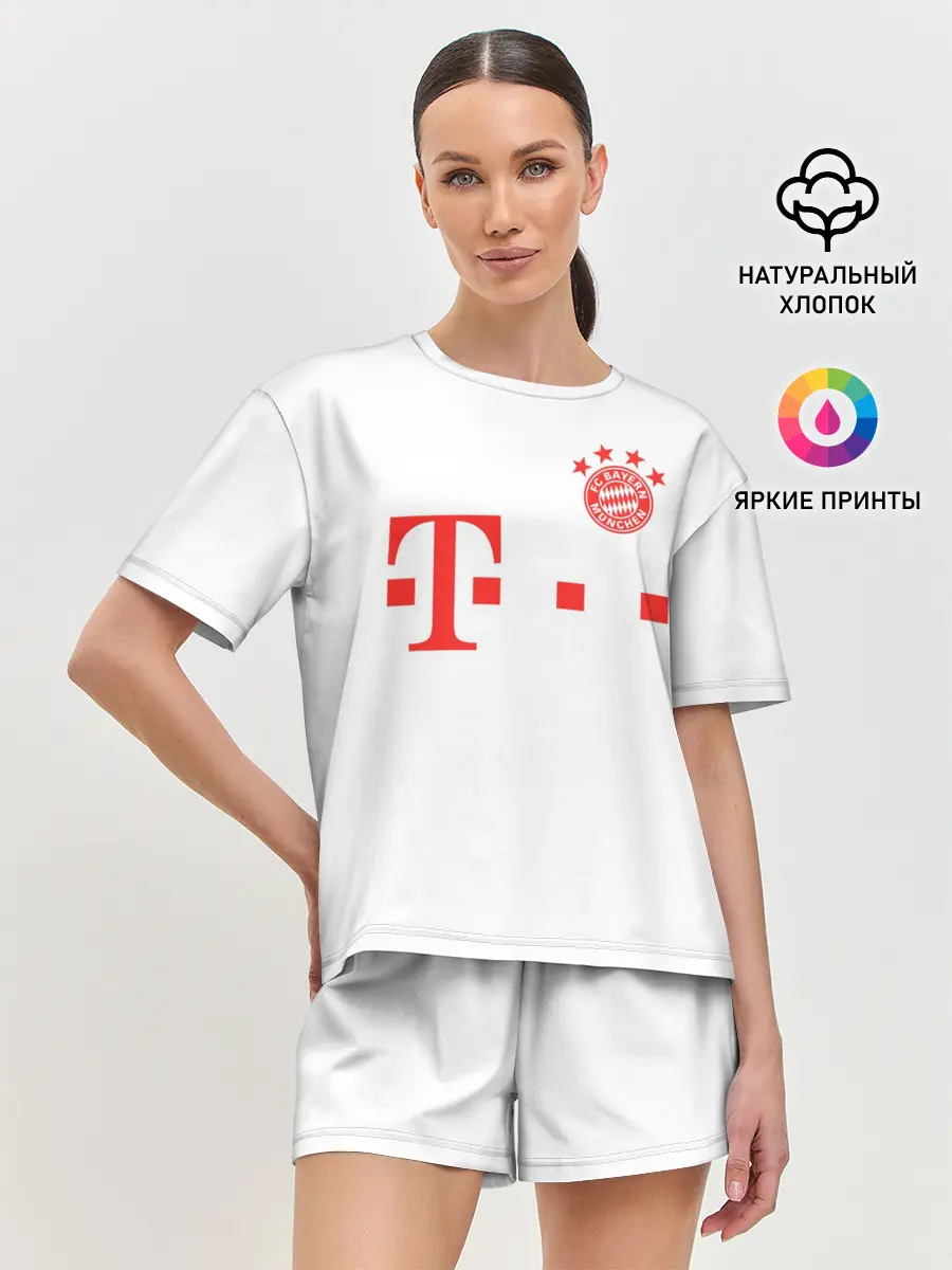 Женская пижама с шортами / FC Bayern M?nchen 20/21
