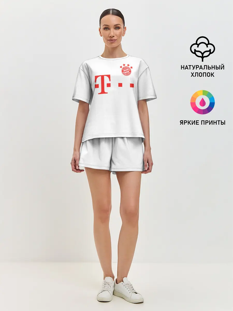 Женская пижама с шортами / FC Bayern M?nchen 20/21
