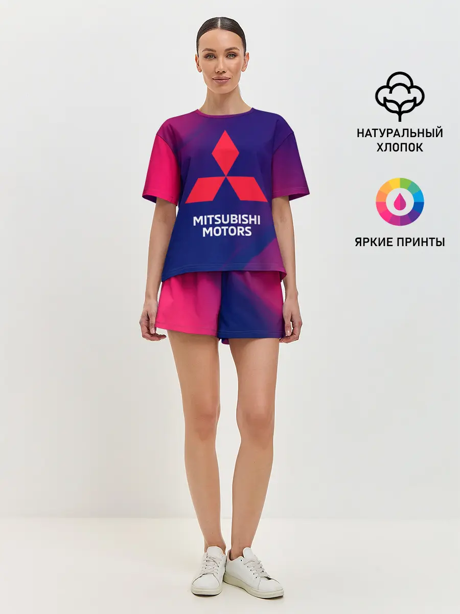 Женская пижама с шортами / MITSUBISHI / МИТСУБИСИ