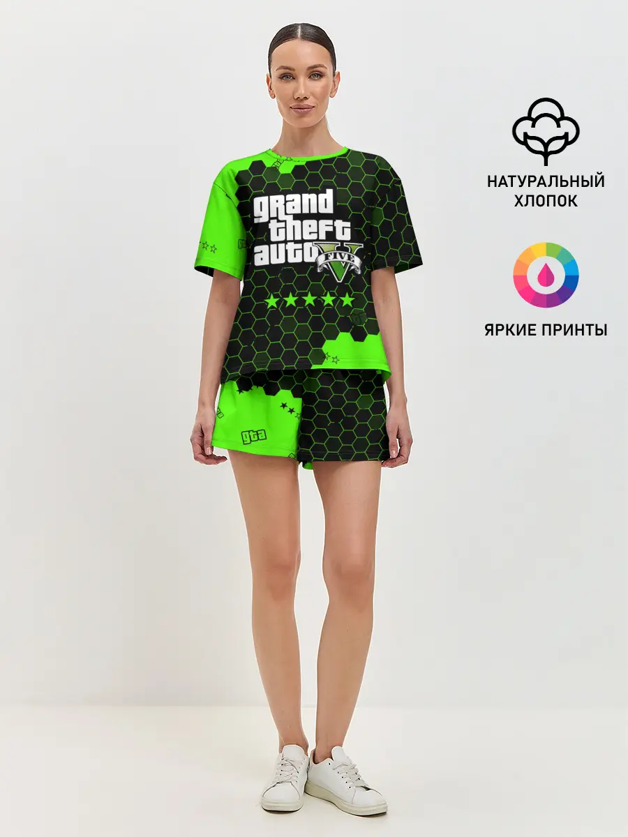 Женская пижама с шортами / GTA 5 / ГТА 5