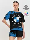 Женская пижама с шортами / BMW / БМВ