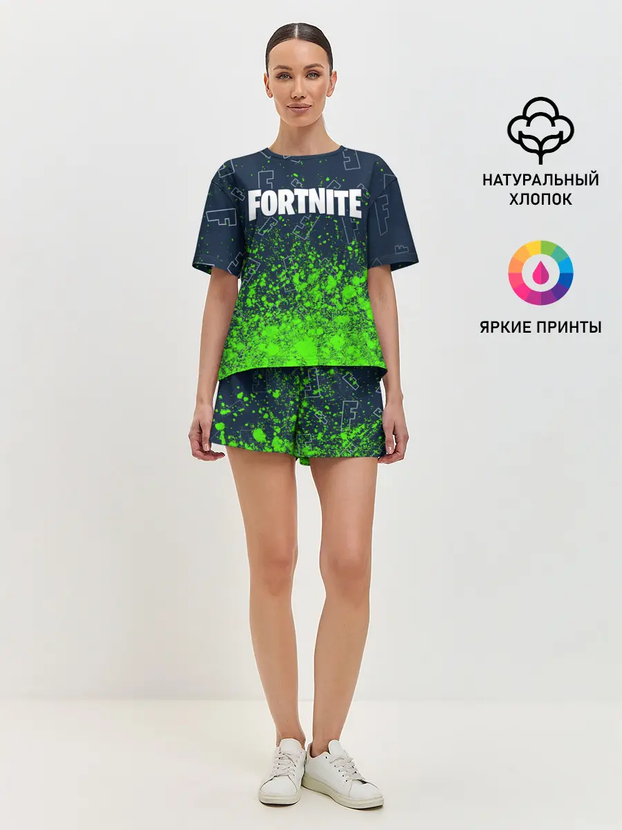 Женская пижама с шортами / FORTNITE / ФОРТНАЙТ