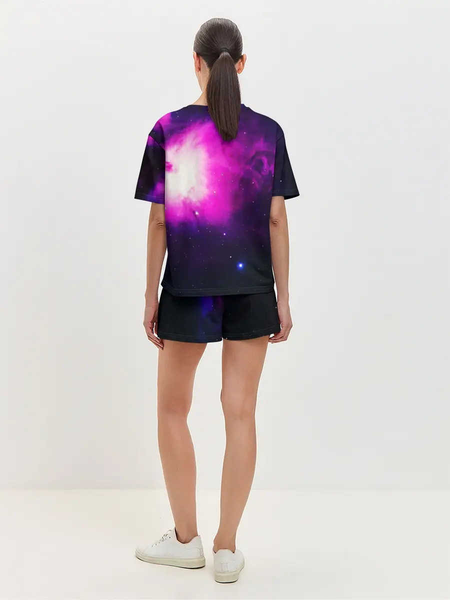 Женская пижама с шортами / Space