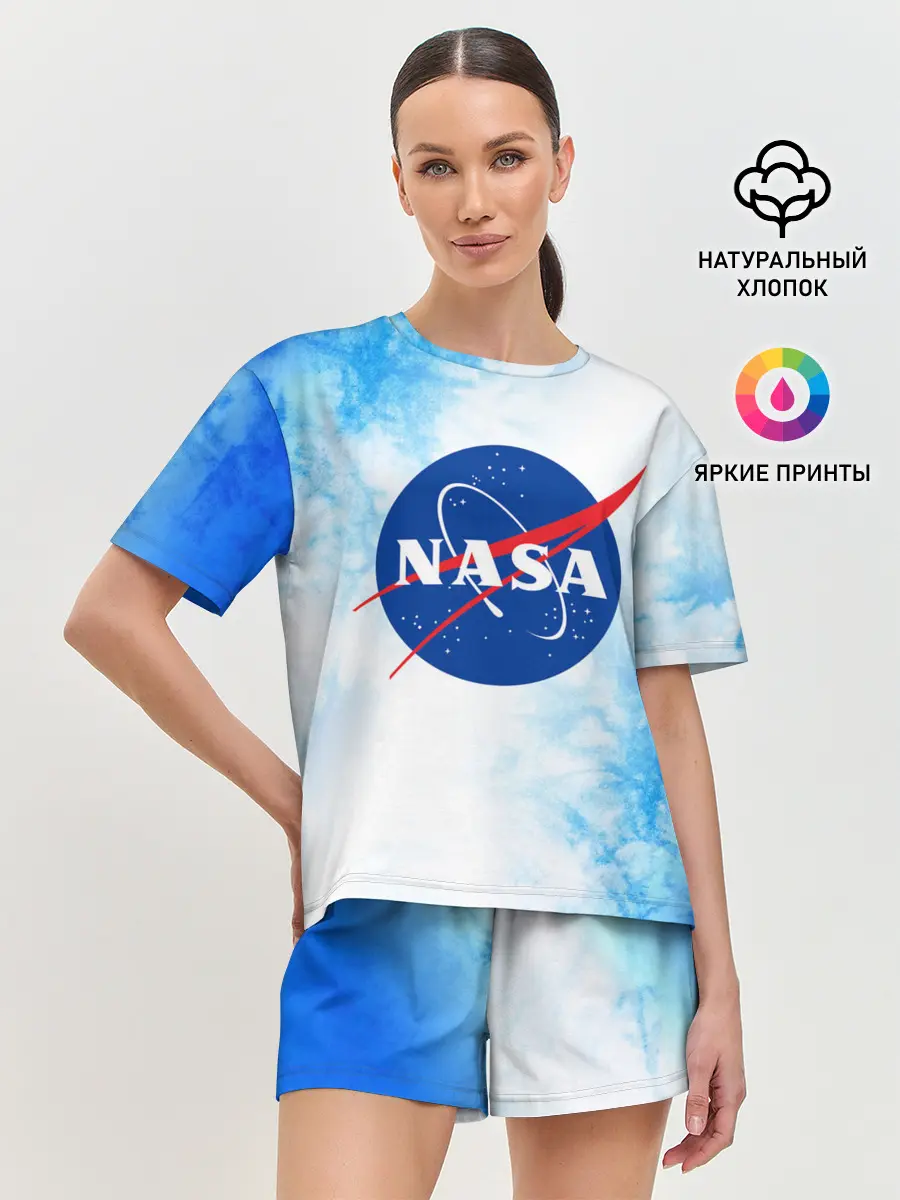 Женская пижама с шортами / NASA / НАСА